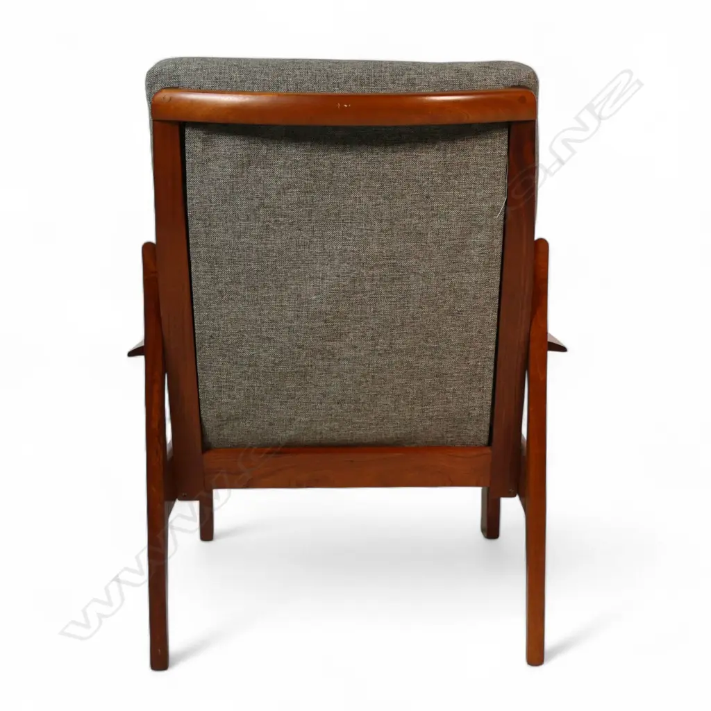 A c.1965 Don Navrik mahogany armchair, Image 1++